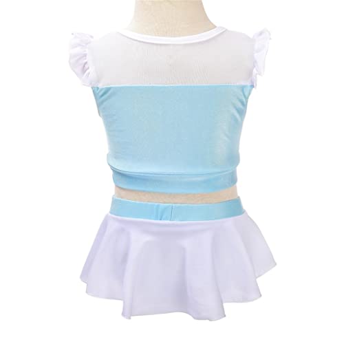 Image of Lito Angels Baby Little Girls Princess Swimming Costume Two-Pieces One Pieces Swimsuit Bathing Suit