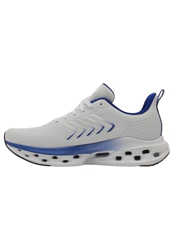K-Swiss Melrose Tubes LITE Herren Sneaker Sport Laufschuh 04494-143 Weiss, Schuhgröße:47 EU – Ansicht 3