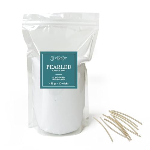 White Unscented Sand Candle Refills
