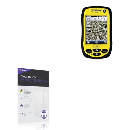 BoxWave Screen Protector Compatible With Trimble Juno 3 - ClearTouch ImpactShield (2-Pack), Impenetrable Screen Protector Flexible Film