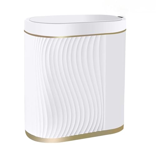 Listado de Botes de basura para baño los más solicitados. 41 Botes de Basura,8L Cubo De Basura Automático Con Sensor Para Baño,Cubo de Basura de Plástico,Botes de Basura Inteligente,inteligente con tapa,para Inodoro,Dormitorio y Sala De...