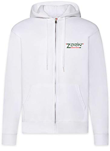 Sweat à Capuche Zorin Industries Veste Homme Zippée Casual Cotone
