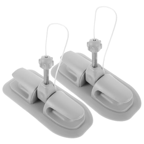Clips giratorios de kayak HEMOTON con montaje rápido y base de aluminio impermeable para bote