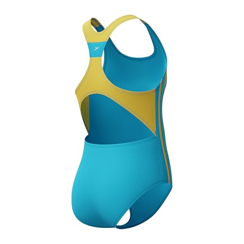Image of Speedo Girl's Swimsuit One Piece Infinity Splice Thick Strap