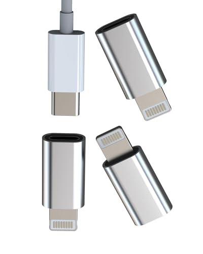 Type-C to Lightning�A�_�v�^�[�i3�Z�b�g�jUSB-C���X to Lightning�I�X �[�d�ϊ��A�_�v�^�[ �Ή�iPhone 14 13 12 Pro Max�p �Ή�apple MFI�F�؍ς� �[�d�d���P�[�u���|�[�g �Ή�iPad�f�[�^