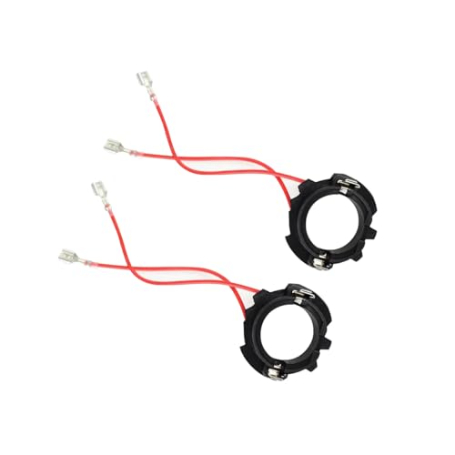 CGEAMDY 2PCS H7 LED Ampoule De Phare Adaptateur Douille, Supports D'Adaptateur Base Prise Retainer, H7 LED Clip Retainer Adaptateur Titulaire, Fixation Adaptateurs Titulaire Ampoule(D119A)