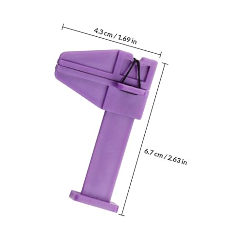 Beaupretty 5pcs Clips para Uñas Manicura y Extensión miniatura 2