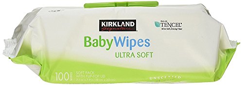Kirkland Signature Baby Wipes KxEKsH, 1 Soft Pack, 100 Wipes