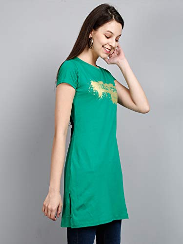 Image of FLEXIMAA Women's Half Sleeve T-Shirt - P