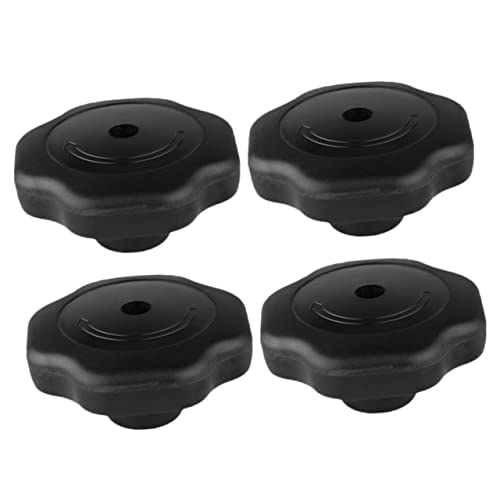 MUELODSIC 4 piezas Pomos Giratorios para Olla Presión Pomo Tapa de Abs Resistente Seguro y Fácil de Instalar para Tapas de Cocina y Ollas Presión