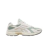 Reebok Unisex Road Prime Sneaker, Chalk/Vintage Chalk/Hybrid Green, 8 Women/ 6.5 Men