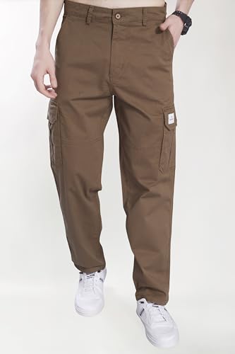 Image of DIVISIVE Men's Loose Baggy Fit Cotton Cargo Pants
