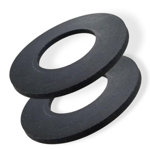 DL-pro 2 x Lifter Bell Seal Rubber Seal 32 mm x 63 mm Suitable for Geberit 816.418.00.1 for Cistern, Black