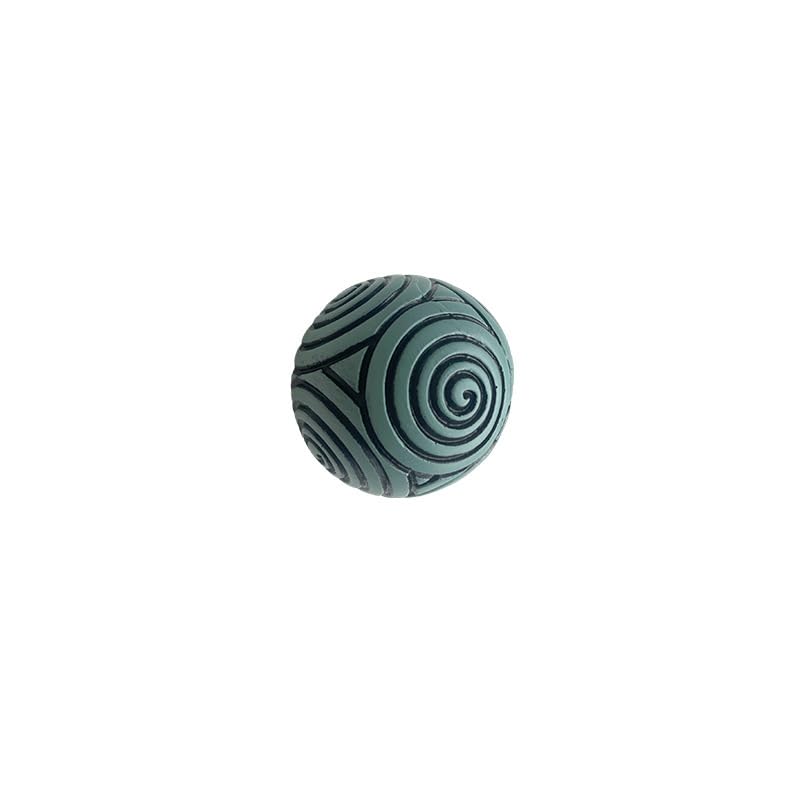 Zen Garden Kit, Meditation Sand Ball with Bamboo Tray Tea Table Ornament Mini Round Ball Toy Modern Minimalist Resin Coral Texture Sand Ball Combination Japanese Mini Zen Decor - Image 6