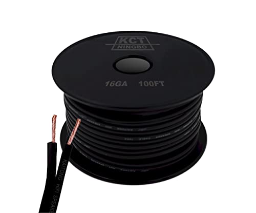 16Awg Gauge Speaker Cable Speaker Wire 100Feet Black ¡­ #TOP6
