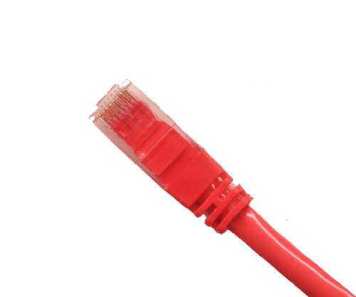 RiteAV 50FT ( 15.2M ) RJ45/M RJ45/M Cat5e Ethernet Network Cable - Red