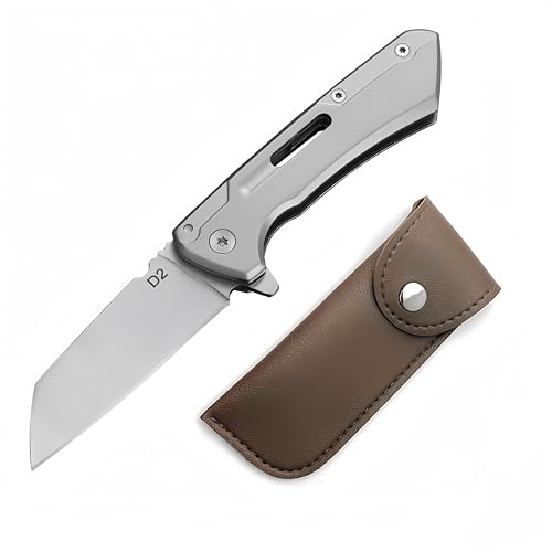 LINMOHERUI Folding Pocket Tool with Leather Bag