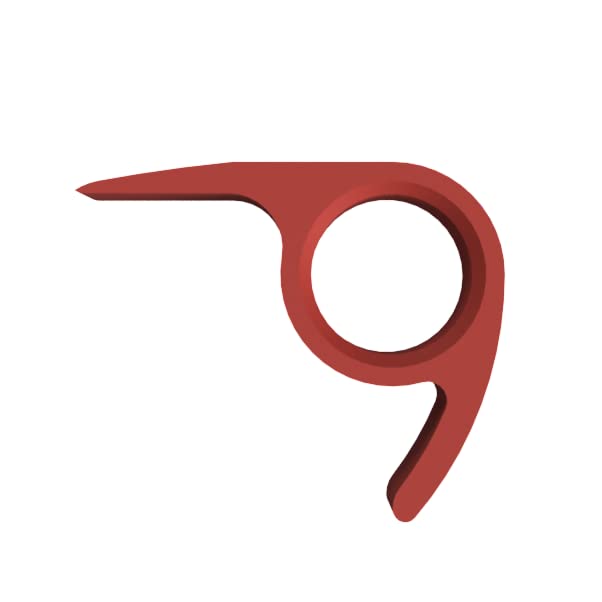 Tow Hitch Dust Cover Removal Tool for Model Y (Red