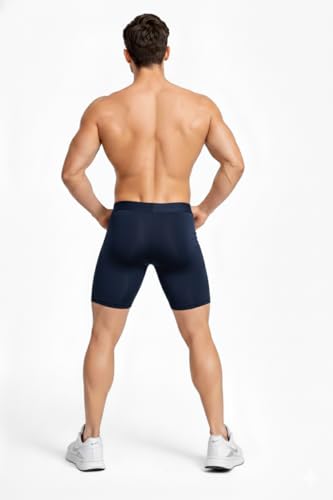 Image of Diamond Fashion Men Gym Compression Shorts Breathable Fitness Training Sports Shorts, Men Activewear Gym Wear Cycling Bodybuilding Shorts