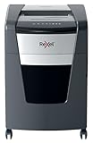 Rexel XP418+ Aktenvernichter mit Partikelschnitt, vernichtet bis zu 18 Blatt auf einmal, Sicherheitsstufe P4, Anti-Papierstau-Technologie, 45-Liter-Behälter, schwarz, Momentum Extra Serie, 2021418XEU