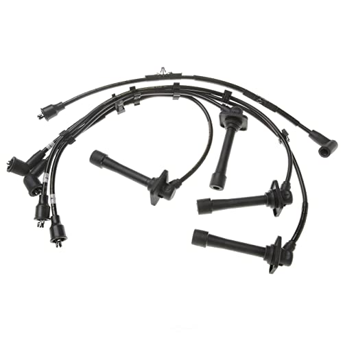 Standard Motor Products Conjunto de fio de vela de ignição de silicone 55114 8 mm/7 mm