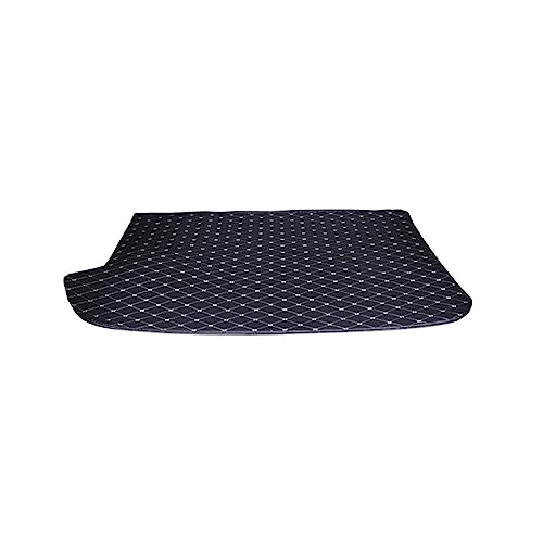 Tapis de coffre Alivio 2015-2018 noir et beige en caoutchouc imperméable
