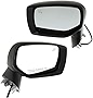 lufhewxna Mirrors Set of 2 Driver & Passenger Side Heated Left Right Fits Pair SETSU44ER Paintable