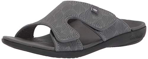 Spenco Women's Kholo Wave Sandal, Black, 9