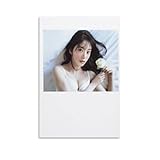 GENERIC 9堀未央奈俳優のセクシーな油絵ポスター キャンバスアートポスターとウォールアートピクチャープリント モダンファミリーベッドルーム装飾 アンフレームスタイル 24x36インチ(60x90cm)