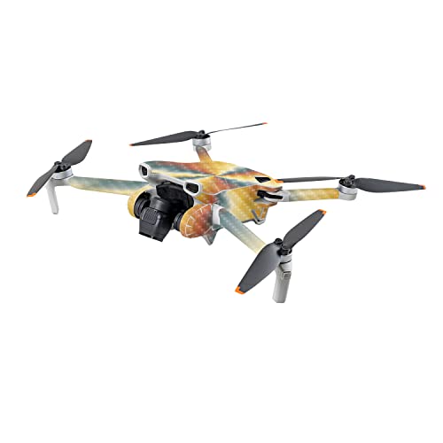 Image of MightySkins Carbon Fiber Skin Compatible with DJI Mini 3 - Eye of The Storm | Protective, Durable Textured Carbon Fiber Finish | Easy to Apply