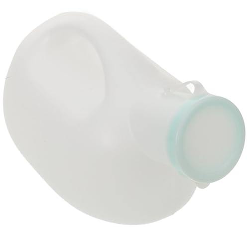 Botella reutilizable de gran capacidad con plástico resistente y tapa