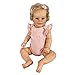 ZQYX Bambole Reborn per Bambine, Bambole realistiche per Neonati rinate, Bambole per Neonati realistiche per Bambini, Migliori Regali di Compleanno per Bambini