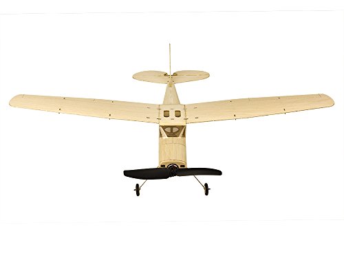 Micro avion balsa découpé laser Cessna L-19 haute précision K1205 - 4