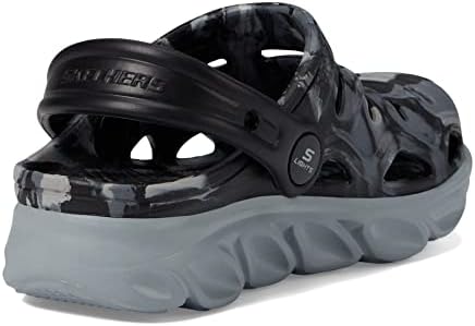 Skechers Boy's Foamies Hypno-Splash - Fusion Blast Sneaker, Black/Grey , 2 Little Kid | Image 4