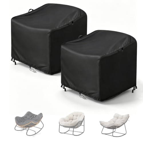 Kasla Patio Chair Cover, 42"L×42"W×34"H, 2 Pack