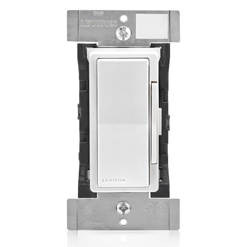 Leviton Decora Digital Dimmer Switch, DDM06-1LZ, White/Ivory/Light Almond