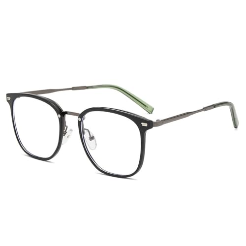Monture de lunettes en métal rivets rétro pour soulager le nez et les oreilles