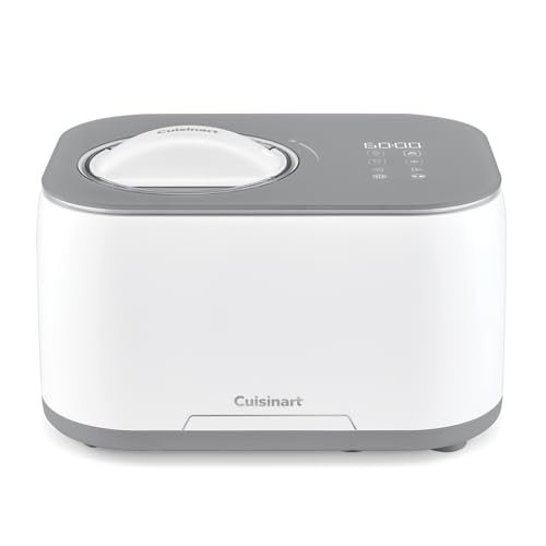 Image of Cuisinart FreezeEase Self-Cooling Ice Cream Maker | 3 Presets | Ice Cream, Sorbet, Frozen Yoghurt | No Pre-Cooling Required | Ready in 40 Minutes | Cool Hold Function
