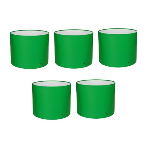 Image of HDPE UV Treated 340 GSM Plant Growing Bags for Terrace Gardening Easy to Use 10 x 10 Inch - Pack of 5