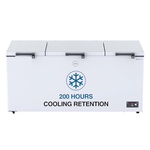 Image of Godrej 600 L Triple Door Convertible Deep Freezer (DH EPenta 625D 41 CMFH3M Rw, White, Pentacool Technology)