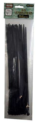 POLYPRO (2 Pack) 60 Piece Cable Mounting Ties | 12