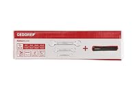 GEDORE red Doppelmaulschlüssel Satz, Set 8-tlg, SW 6-22 mm, metrisch, kurz, Schraubenschlüssel Set mit Rolltasche, R05126008 – Ansicht 5