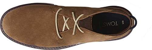 Image of TOMS Mens Navi Chukka Casual Boots Ankle - Brown - Size 7 D