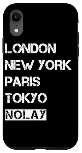 Amo mi ciudad Nolay - mi hogar Carcasa para iPhone XR