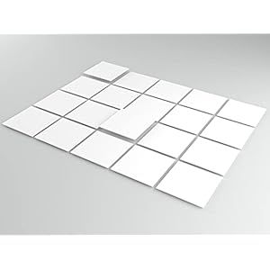 Tink Zelfklevende tegelstickers, kunststoffolie voor keuken en badkamer, voor vloeren, trappen en houten oppervlakken…