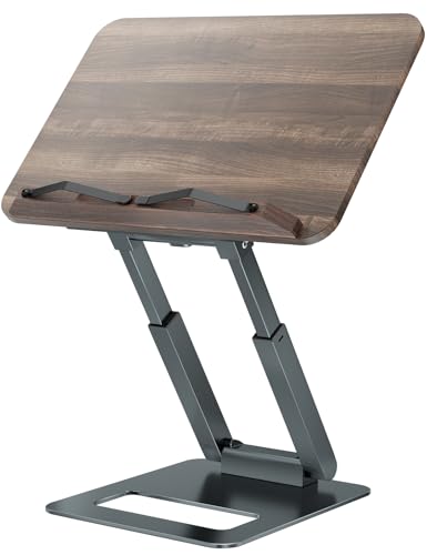 tounee Atril telescópico para Libros de Cocina, Altura Ajustable,...