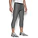 Under Armour Men's HeatGear Armour Compression ¾ Leggings LG Gray