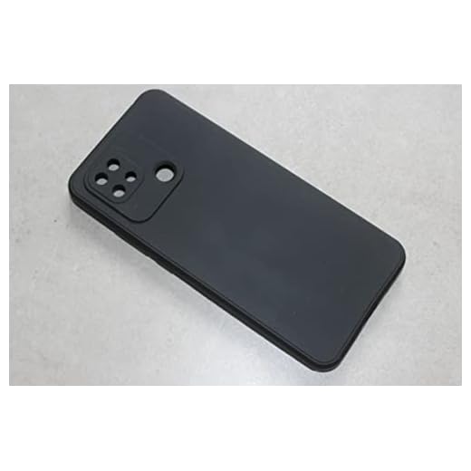 Capa Silicone Premium para Novo Xiaomi Redmi 10C - Preto