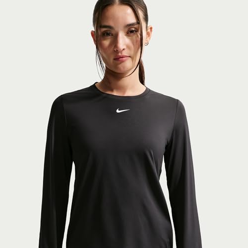 Image of Nike Womens One Classic Ls Top Dri Fit Long Sleeve T-Shirt