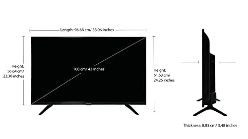 Image of Panasonic 100 cm (40 Inches) Full HD Smart Android LED TV TH-40LS670DX (Black) (2022 Model)